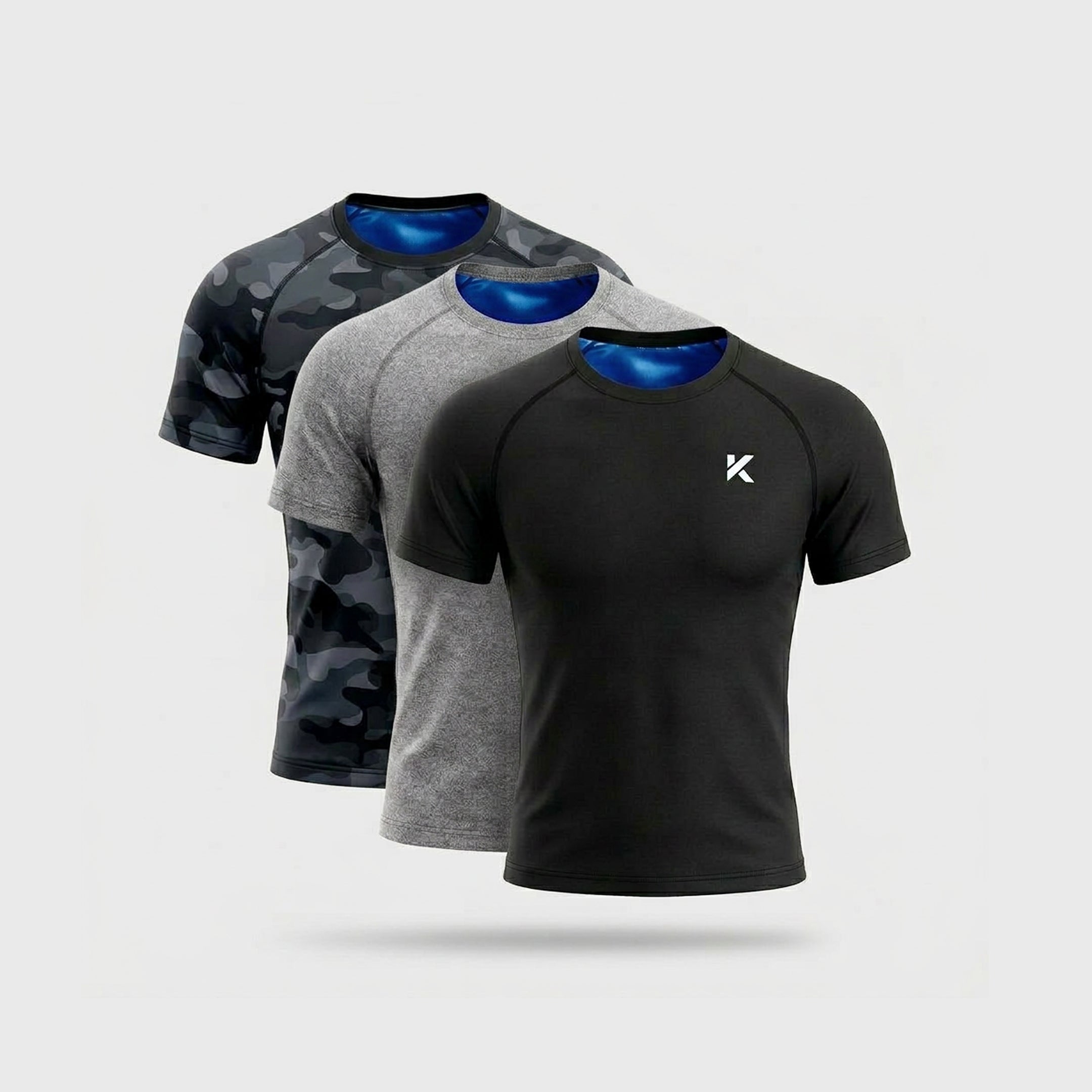 Men's Sauna Shirt 3-pack Multi Color