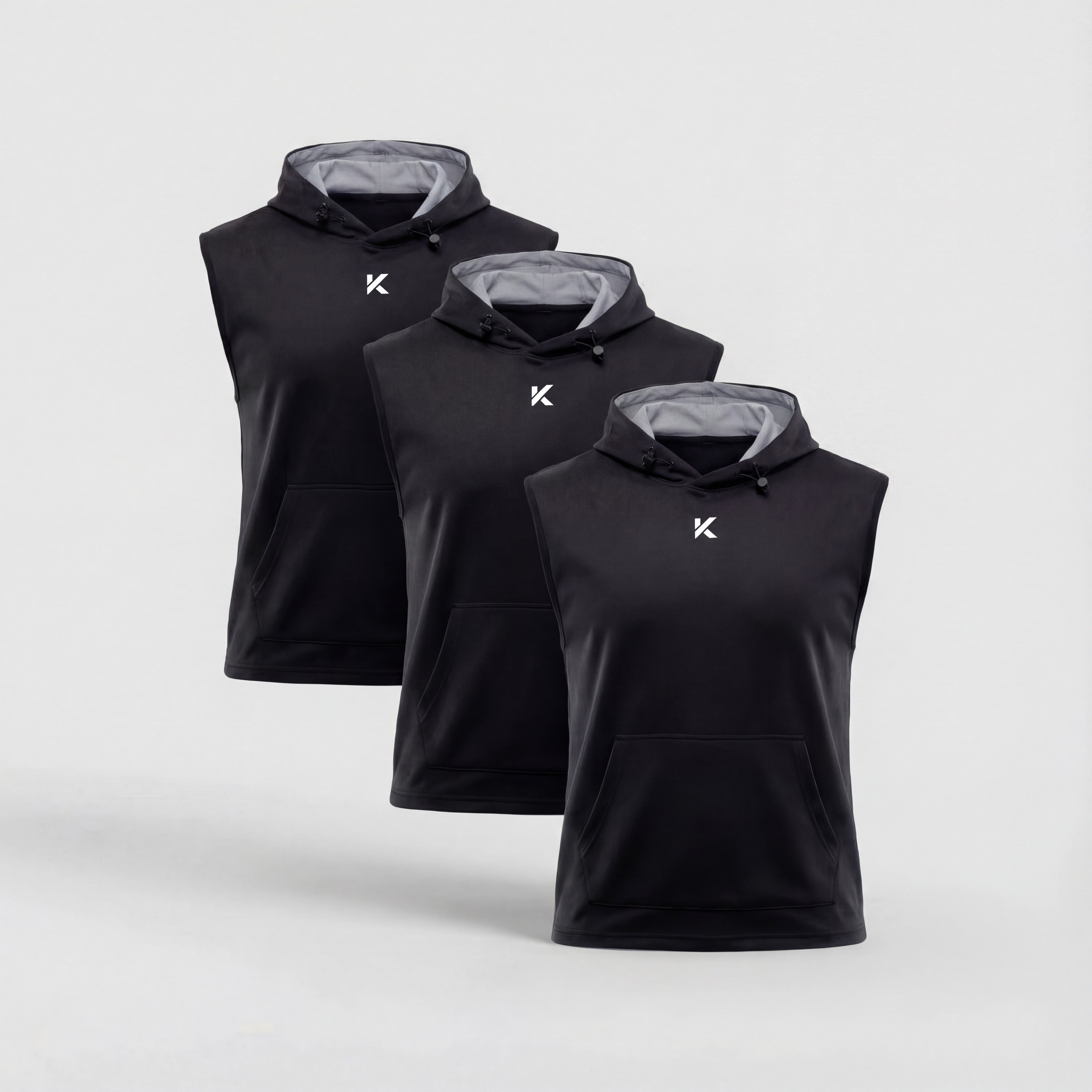 Pro Sauna Hoodie™ 3-Pack Black – Kewlioo