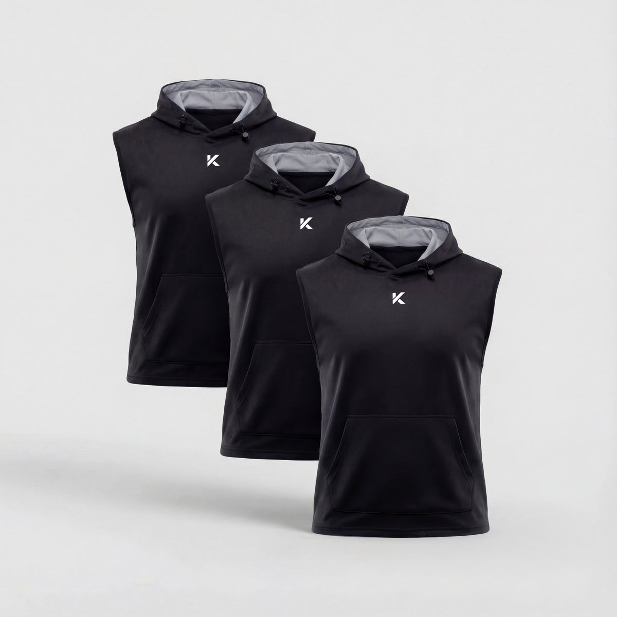 Pro Sauna Hoodie™ 3-Pack Black – Kewlioo