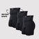 Men's Girdle Compression Shorts 3-Pack Black