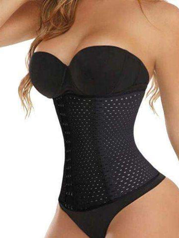 Buy the Sexy Women's Corset Steel Boned Waist Trainer Shaper. Shop Corsets Online - Kewlioo