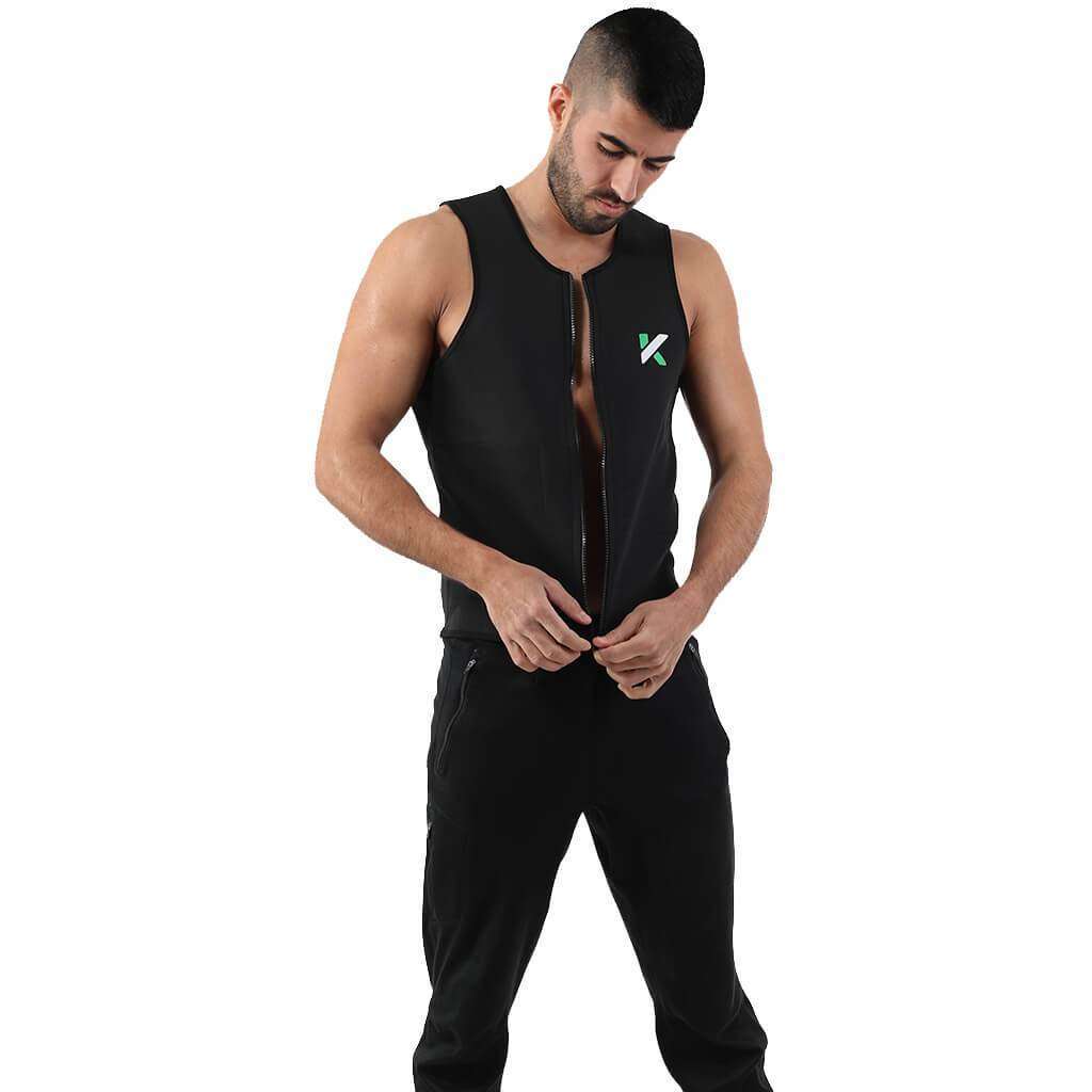 Zipper Neoprene Sauna Vest For Men - Buy Online! – Kewlioo