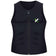 Buy the Men's Zipper Neoprene Sauna Vest. Shop Weight Loss Tops Online - Kewlioo color_black