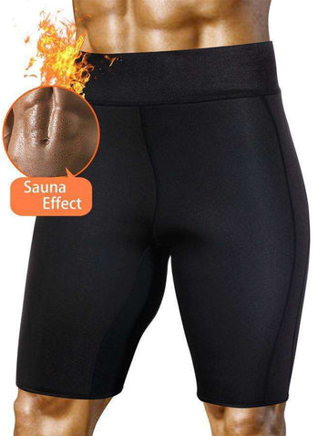 Buy the Sauna Sweat Fitness Slimming Men Shorts Body Shaper. Shop Shapers Online - Kewlioo