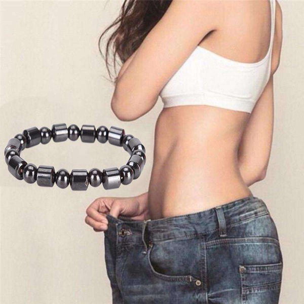 Weight Loss Black Stone Magnetic Therapy Bracelet photo #3