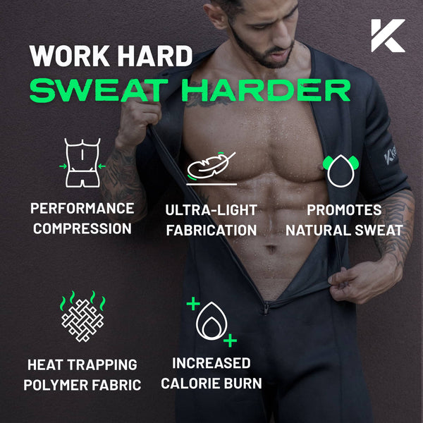 Kewlioo Neoprene Weight Loss Sauna Suit (Unisex)photo #6