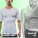 Mens Body Shaper Slimming Shirt