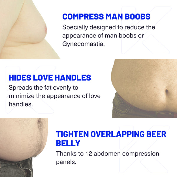 Men's Slimming Vest Invisible Tummy Shaper photo #5