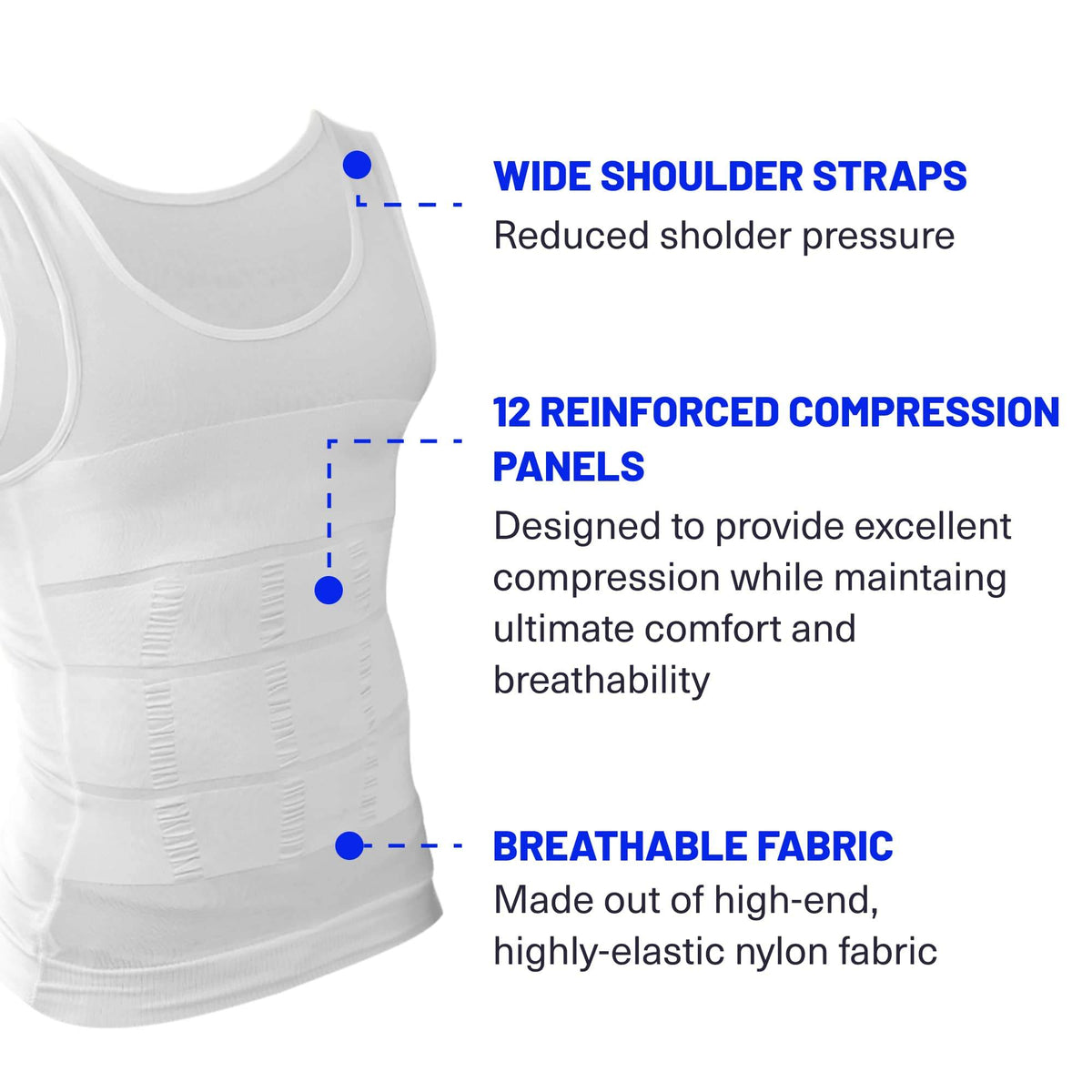 Mens slimming vest new arrivals