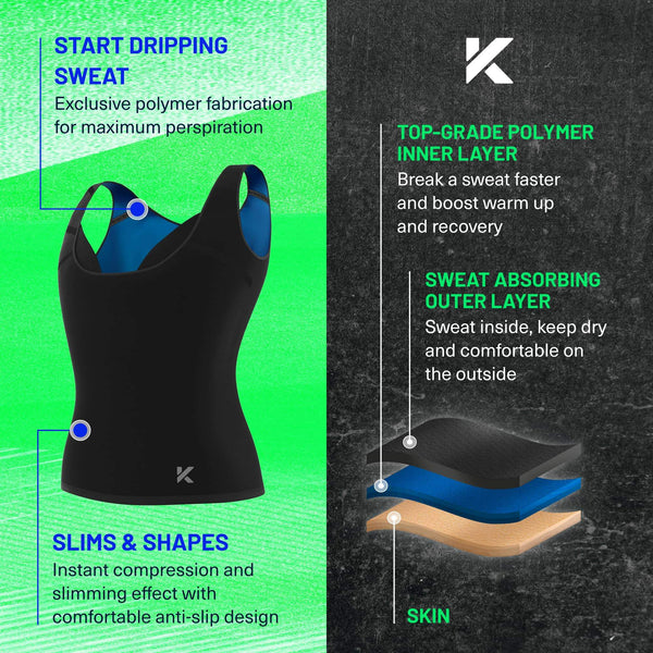 LIQUIDACIÓN Chaleco deportivo que atrapa el calor para mujerphoto #4