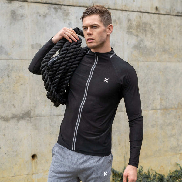 Kewlioo Pro Sauna Jacket for Men (Full/Half Zip)photo #9