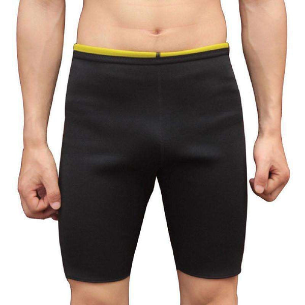 Pantalones cortos de sauna de neopreno para adelgazar para hombrephoto #2