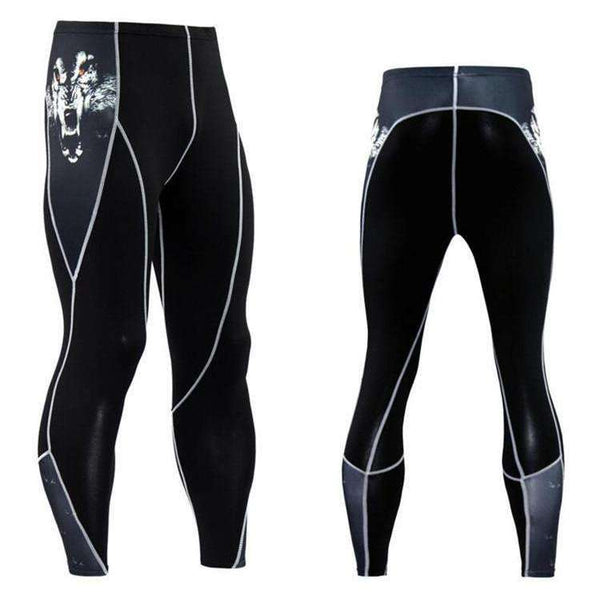 Men's Blackout Compression Pantsphoto #17