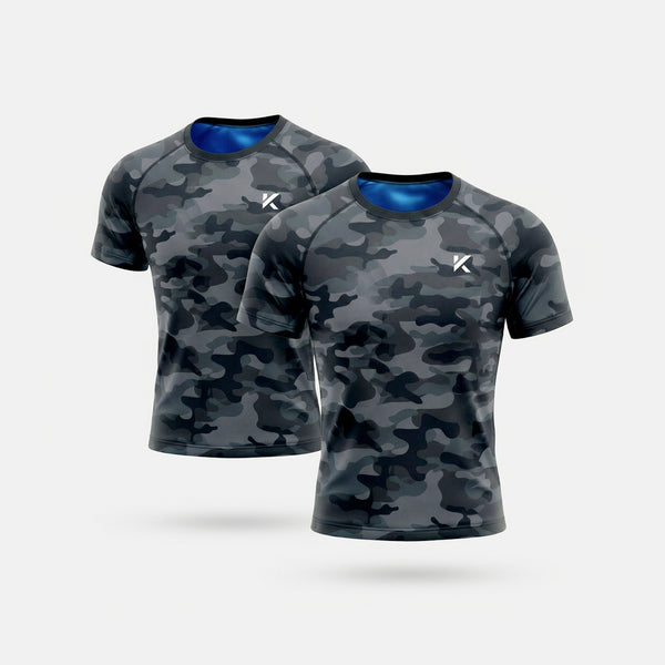 Men's Sauna Shirt 2-pack Gray Camophoto #1