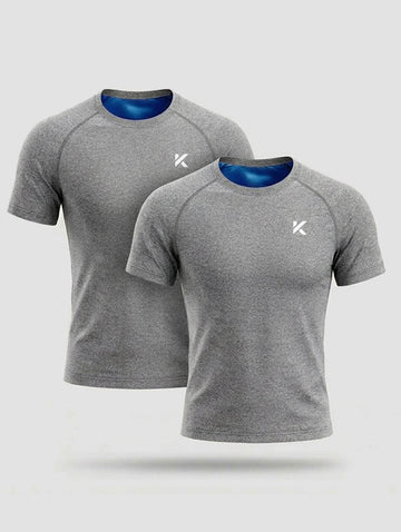 Men's Sauna Shirt 2-pack Heather Gray