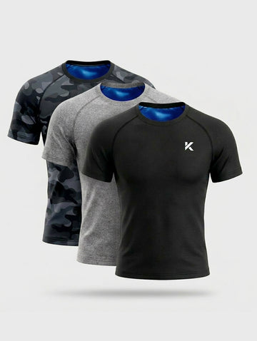 Men's Sauna Shirt 3-pack Multi Color