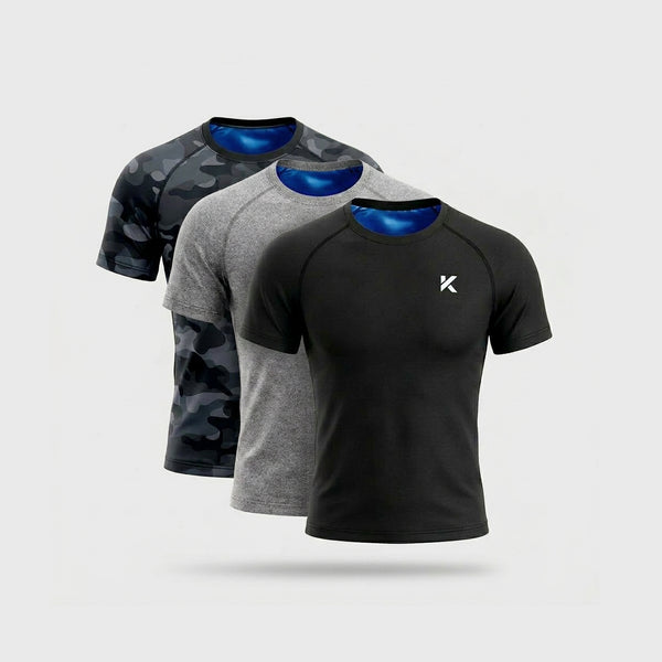 Men's Sauna Shirt 3-pack Multi Colorphoto #1