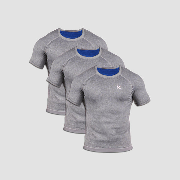 Men's Sauna Shirt 3-pack Heather Grayphoto #1