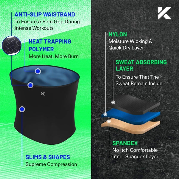 Women's Heat-Trapping Waist Toner 2-Pack Blackphoto #6