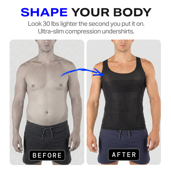 Men's Slimming Compression Vestphoto #3