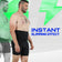 Men's Girdle Compression Shorts 3-Pack Black