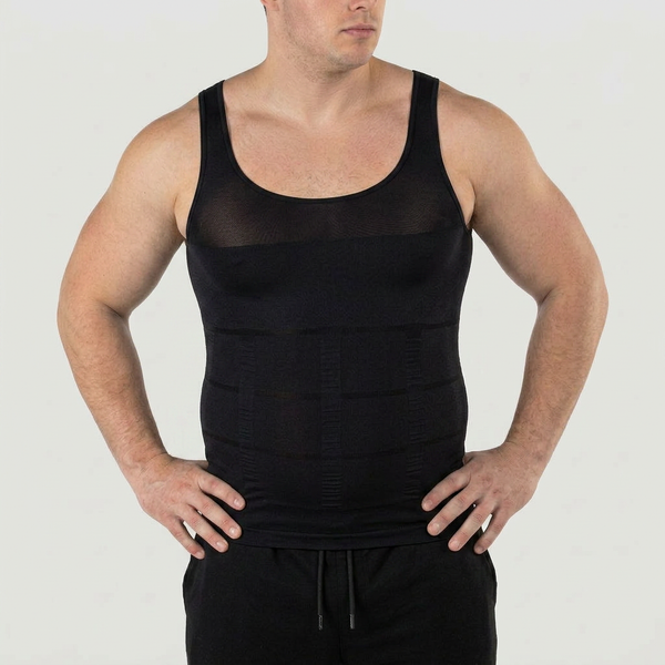 Men's Slimming Compression Vestphoto #10