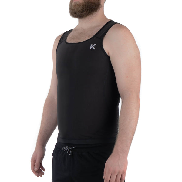 Men's Sweat Vest 2-pack Black photo #10