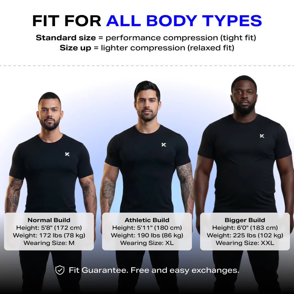 Pack de 3 T-shirts Sudation Homme Multicolores