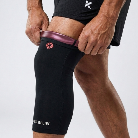 Red Relief Knee Sleeve