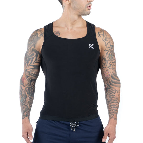 Men's Sweat Vest 2-pack Black photo #4