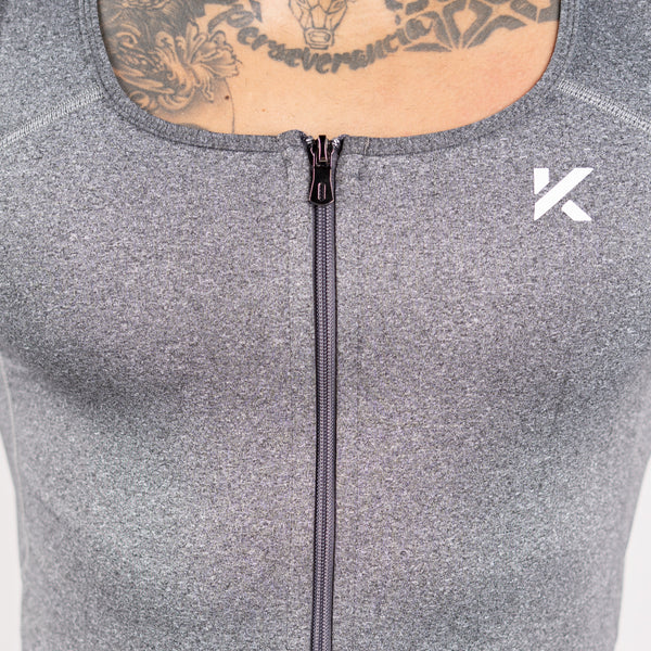 Men's Zipper Heat Trapping Sweat Vest photo #22