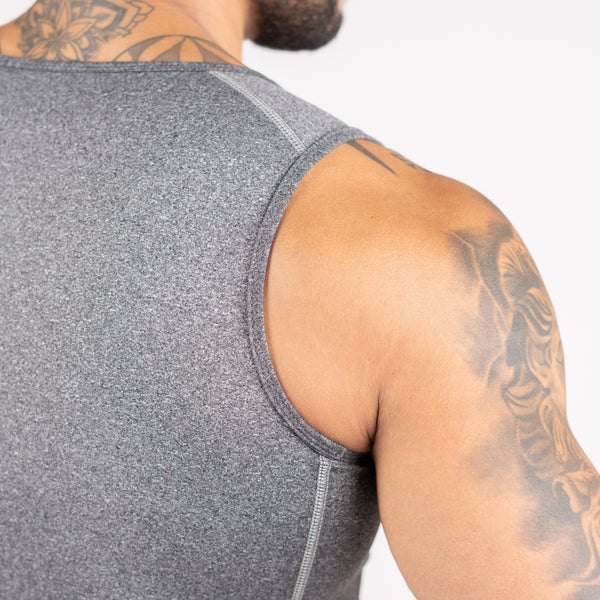 Men's Zipper Heat Trapping Sweat Vestphoto #23