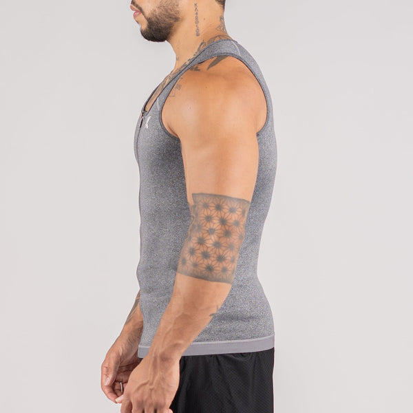 Men's Zipper Heat Trapping Sweat Vest photo #17