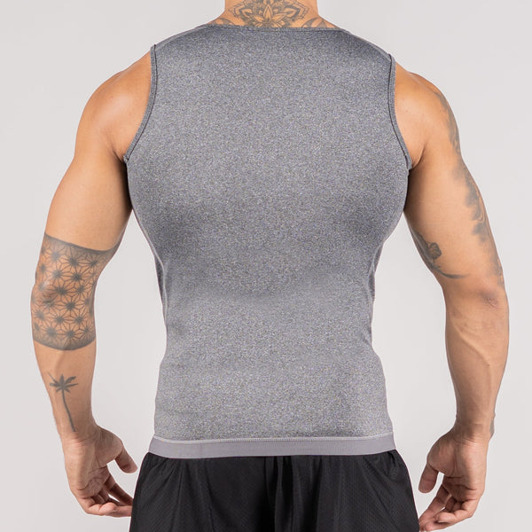 Men's Zipper Heat Trapping Sweat Vestphoto #16