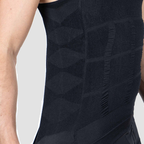 Chaleco Reductor para Hombre, Faja Invisible para el Abdomen, Paquete de 2, Color Negrophoto #11
