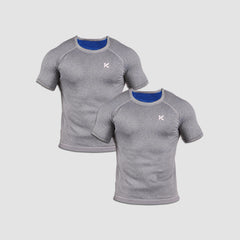 Men's Sauna Shirt 2-pack Heather Gray