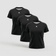 Camiseta Sauna Pro para Mujer 2.0 3-Pack Negro