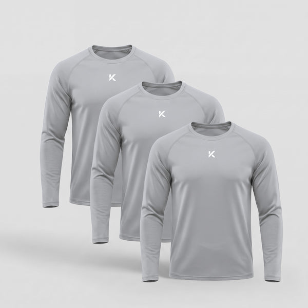 Pro Sauna Long Sleeve Shirt™ 3-Pack Bonephoto #1