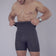 Pantalones cortos de compresión con faja para hombres, Paquete de 2, Color Blanco