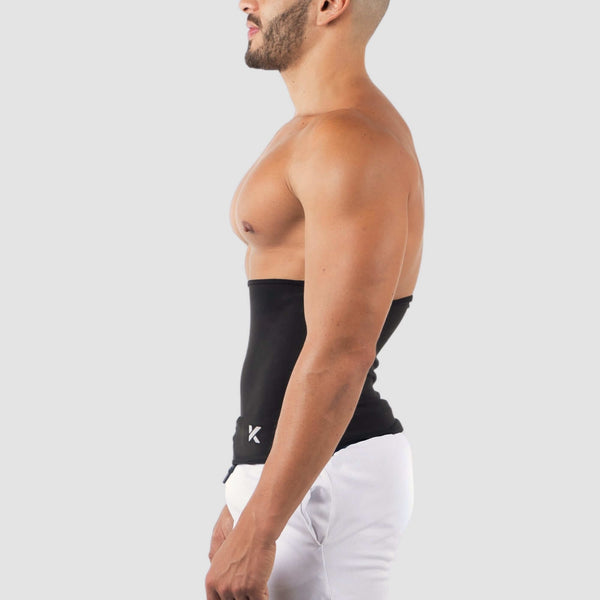 Men's Heat-Trapping Waist Toner 2-Pack Black photo #9