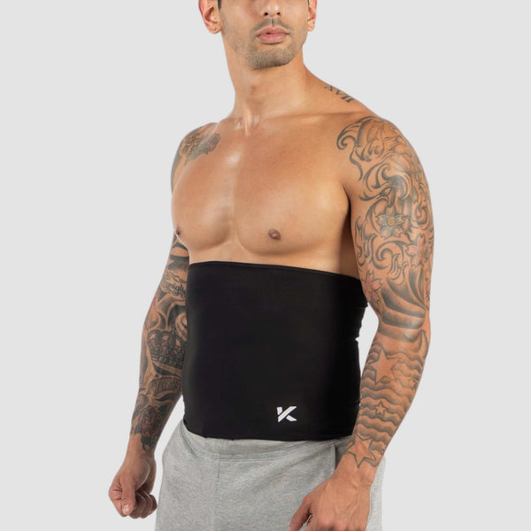 Men's Heat-Trapping Waist Toner 2-Pack Black photo #4