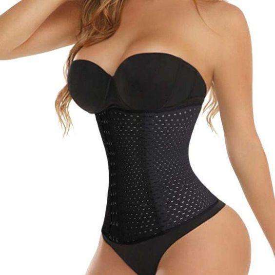 Sexy Women's Corset Steel Boned Waist Trainer Shaper (Final Sale) photo #1