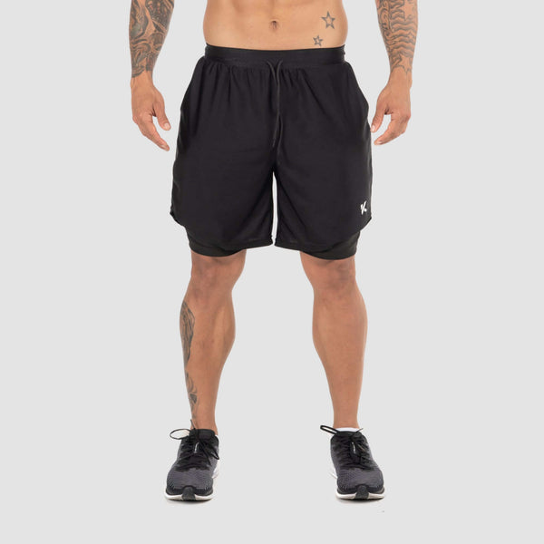 Pantalones cortos deportivos para sauna de retención de calor para hombre photo #3