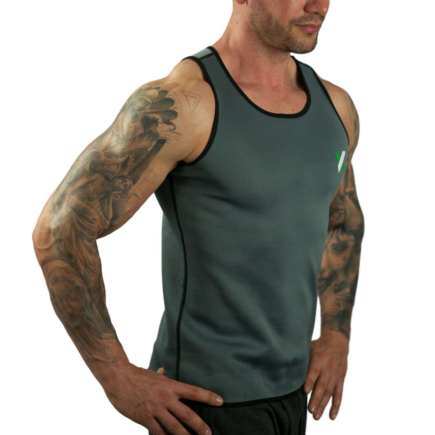 Gilet Sauna Corset Taille Trainer Homme - Shapewear Néoprène Perte De Poids