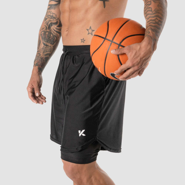 Pantalones cortos deportivos para sauna de retención de calor para hombre photo #9