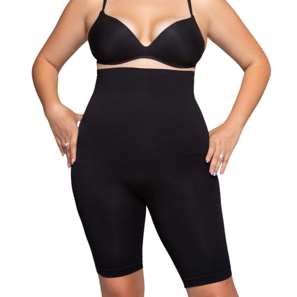 Shorts Sculptants Taille Haute photo #1