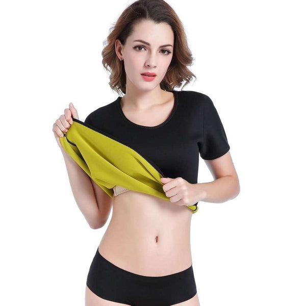 Women's Neoprene Weight Loss T-shirt (Final Sale) photo #4