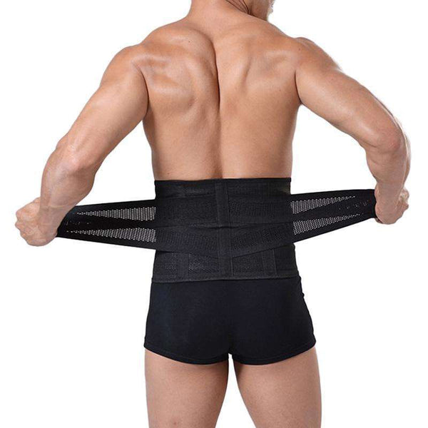 Men's Breathable Body Shaper Slimming Belt Corset photo #4
