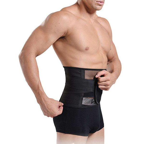 Men's Breathable Body Shaper Slimming Belt Corset photo #5