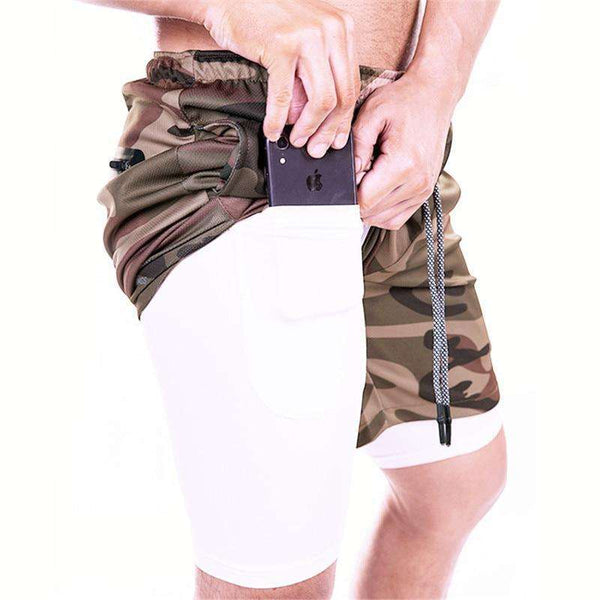 Pantalones cortos de compresión con bolsillo. photo #3